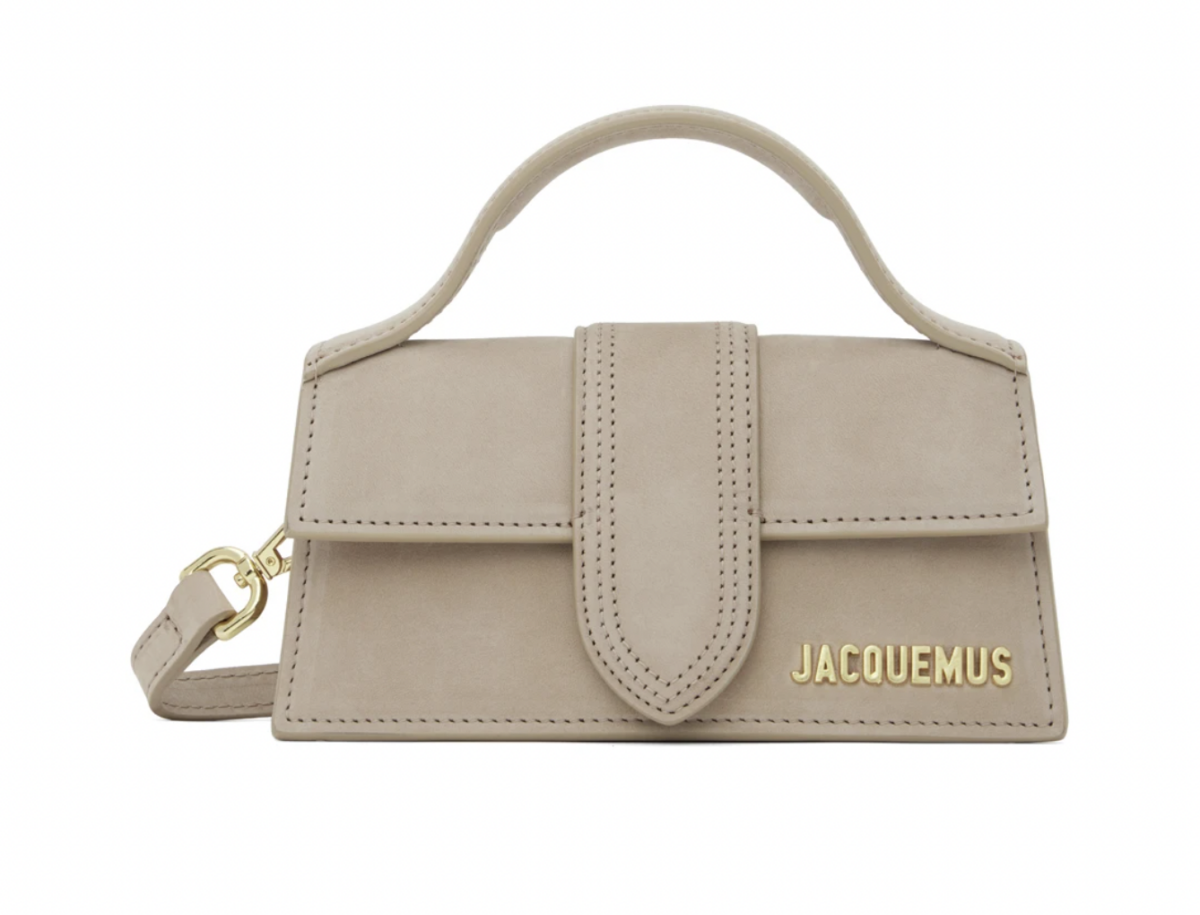 JACQUEMUS 米色 Le Papier 系列 Le Bambino單肩包