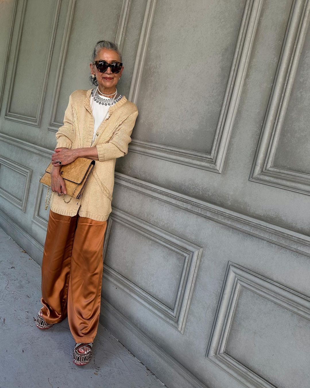 日本知名的時尚奶奶「內藤朝美」