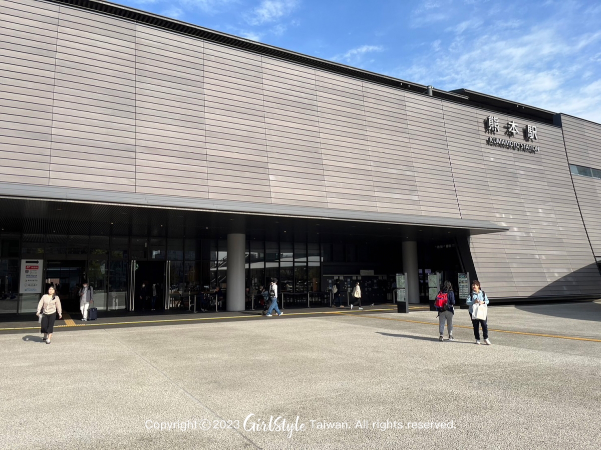 熊本車站建築宏偉
