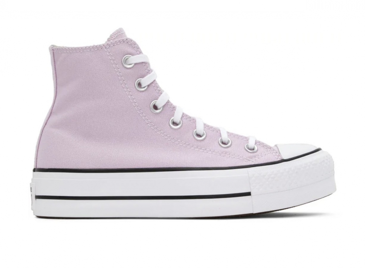 CONVERSE 紫色 Chuck Taylor All Star Lift 高筒運動鞋