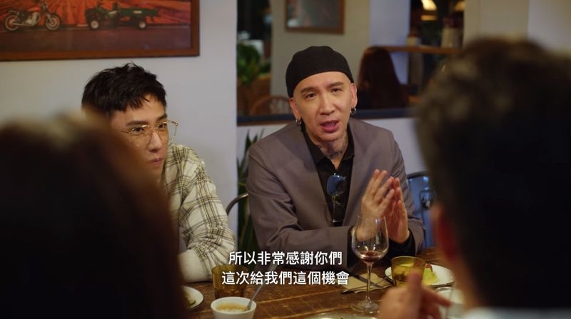 作家H 在《人選之人- 造浪者》飾演設計師許驛成。