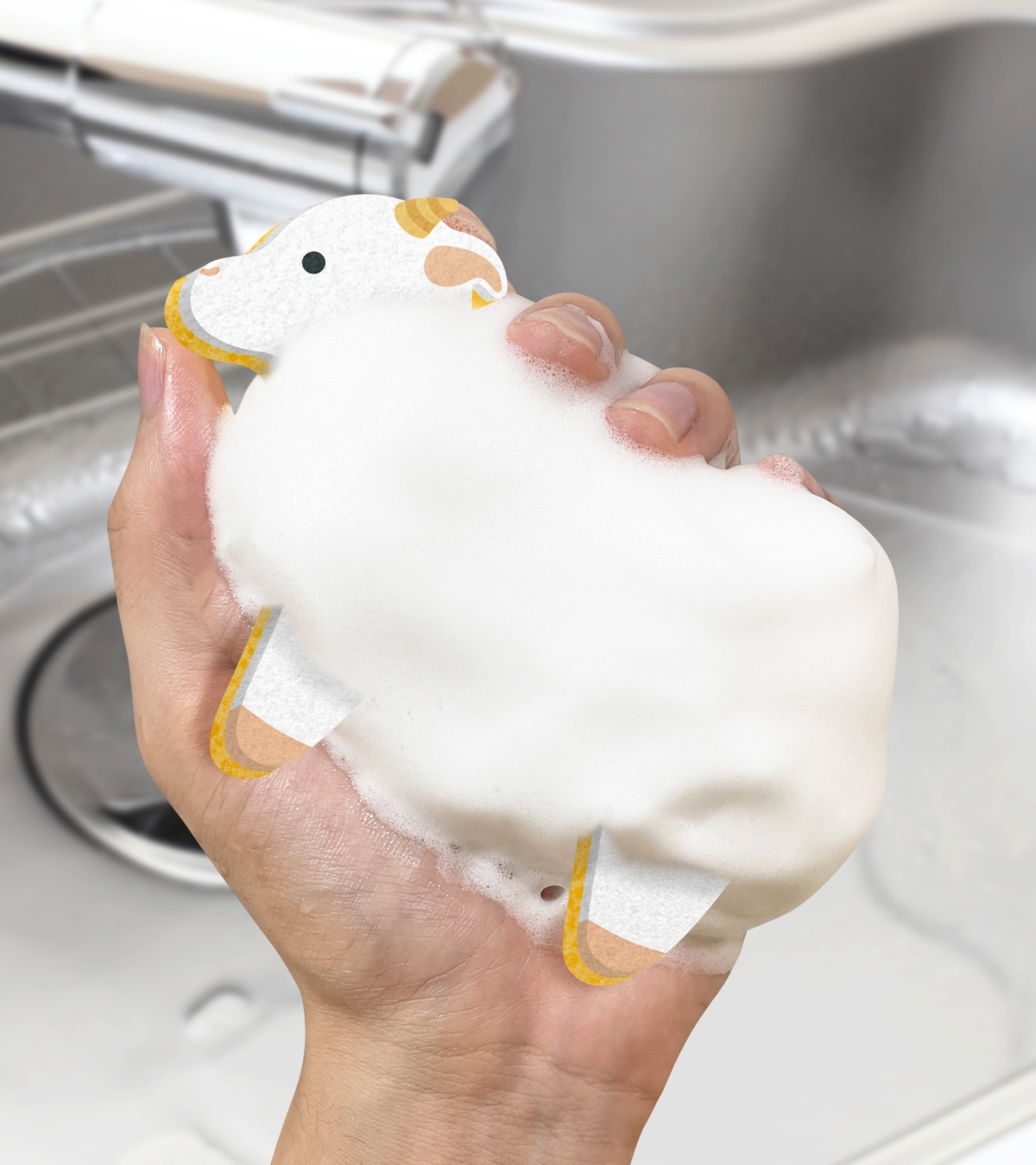 日創意發想「山羊菜瓜布」掀話題