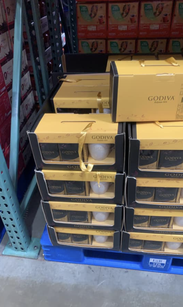 GODIVA即溶巧克力粉組合庫存