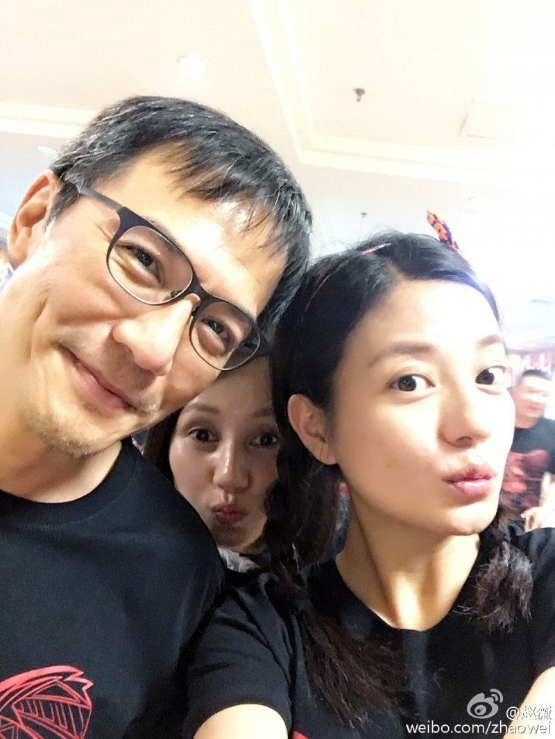 戴立忍和趙薇曾經合作《沒有別的愛》。