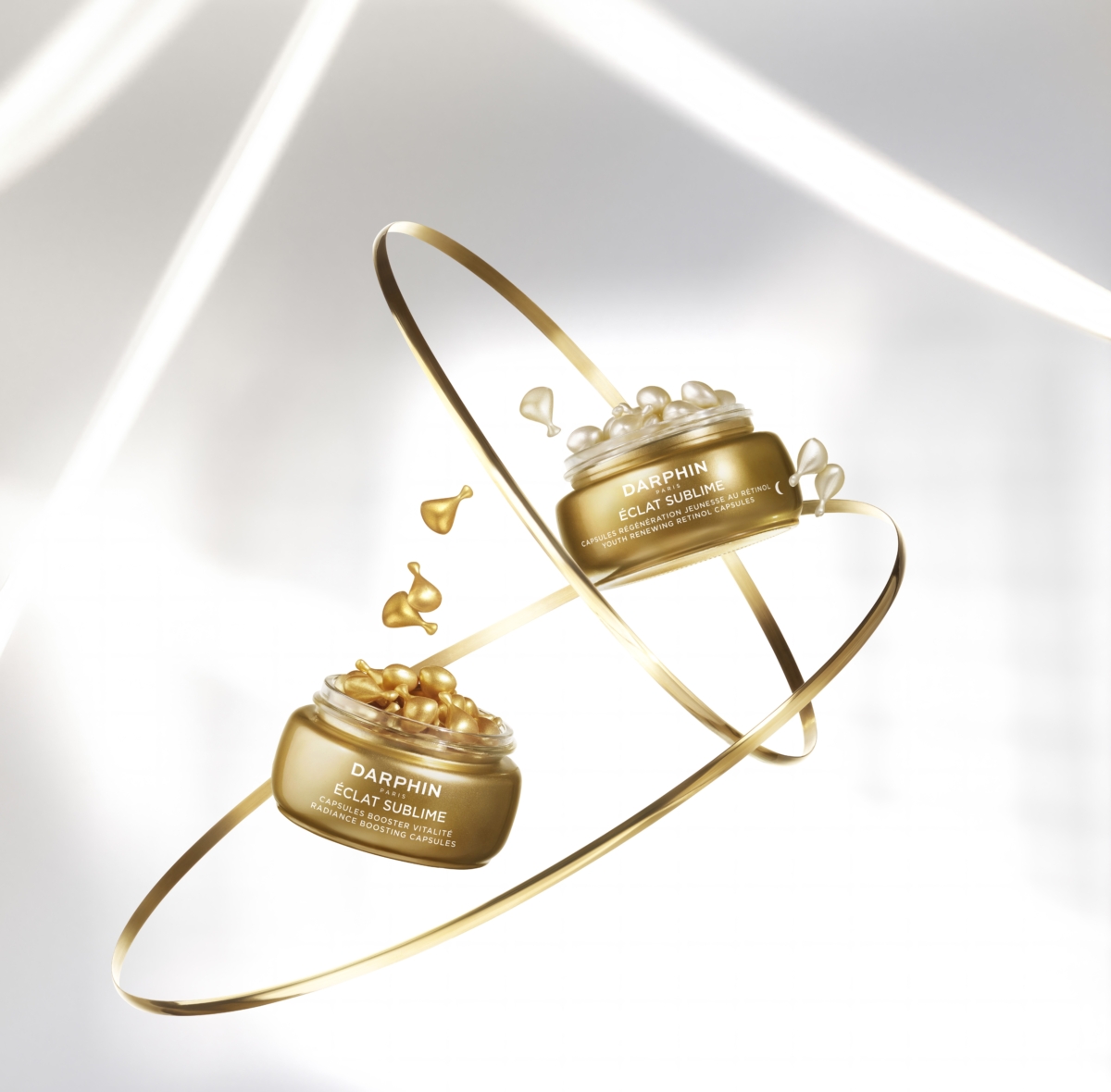 DARPHIN金緻再生A醇精露膠囊 60顆,NT$4,600 / 金緻再生C&E精露膠囊 60顆,NT$4,600