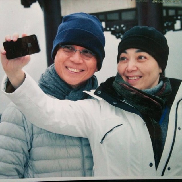 賴佩霞和「Scanner之父」謝志鴻在飛機上彼此一見鍾情。