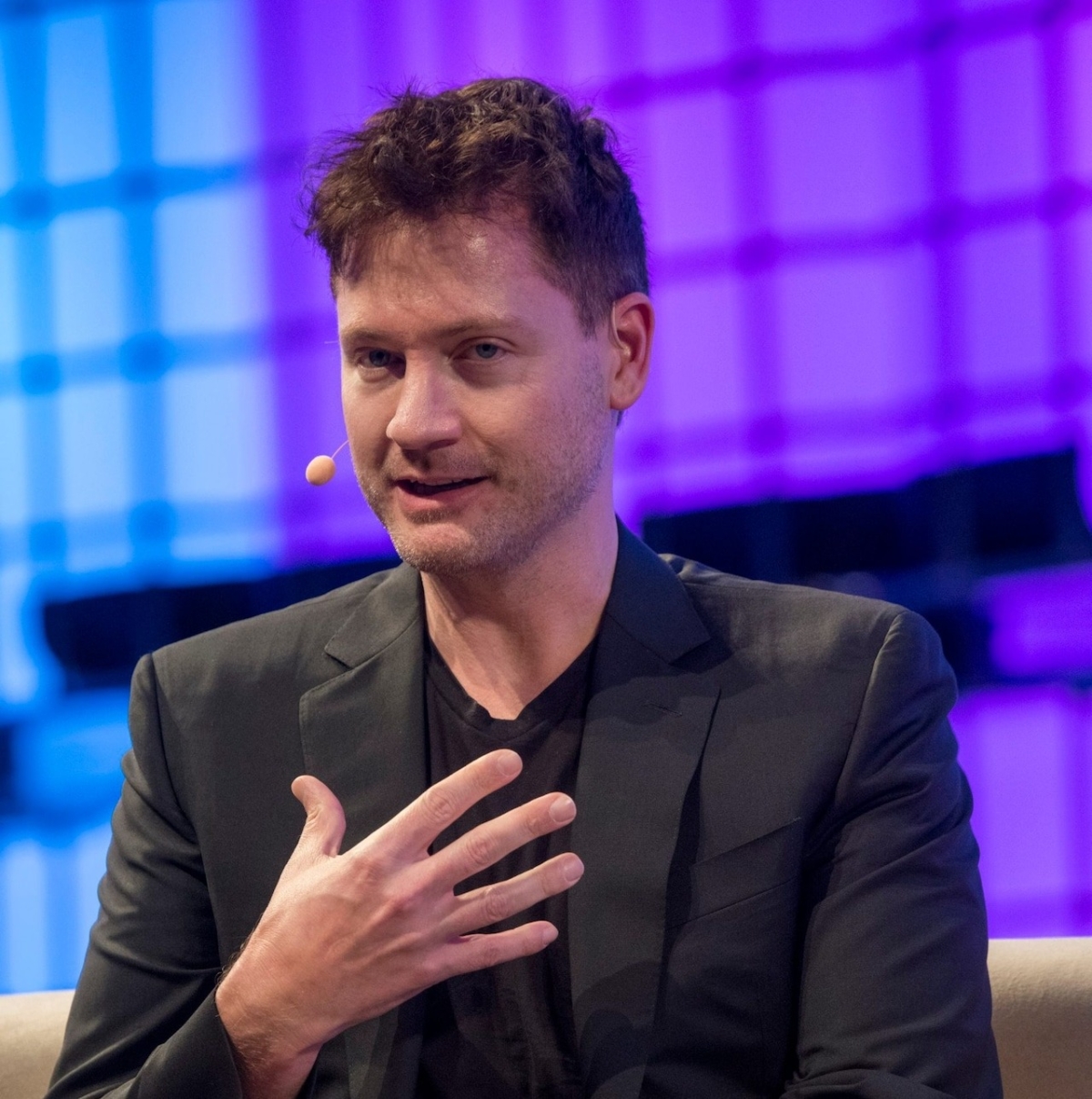 Bryan Johnson原本自然老化的模樣,2017年他的外貌