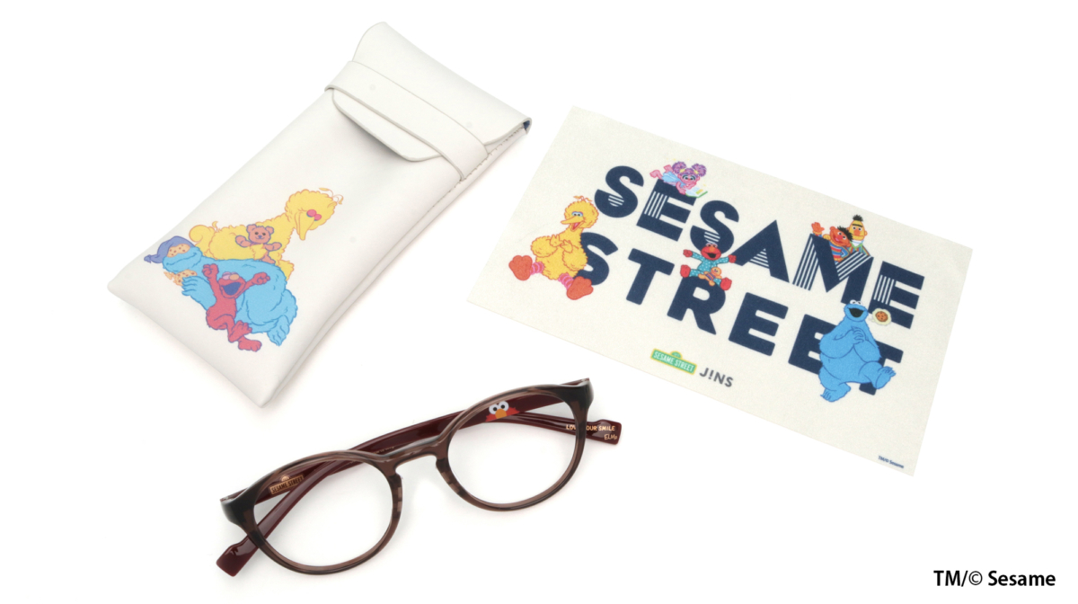 JINS攜手SESAME STREET芝麻街推出聯名眼鏡系列「JINS×SESAME STREET」