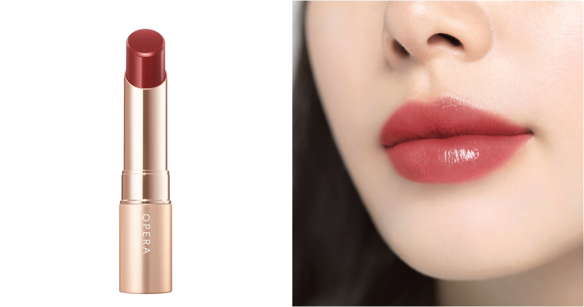 OPERA渲漾水色唇膏#11果紅，NT$380