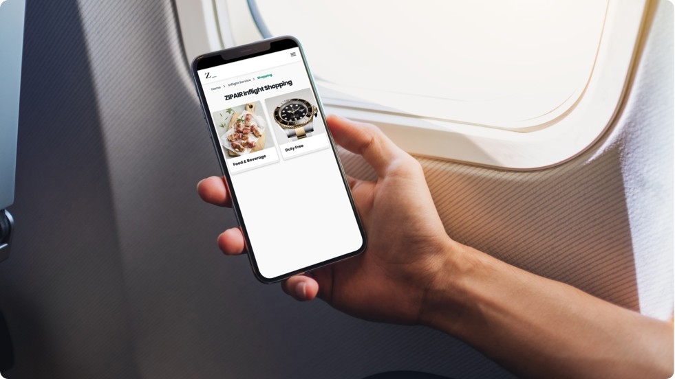 Zipair免費提供機上Wifi服務,獲得許多乘客好評。