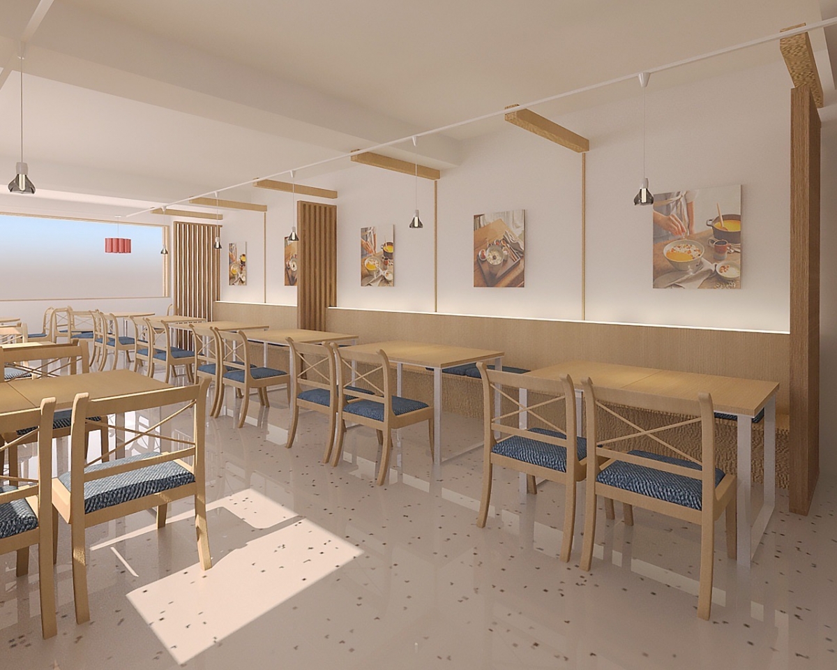 本粥內部裝潢示意圖