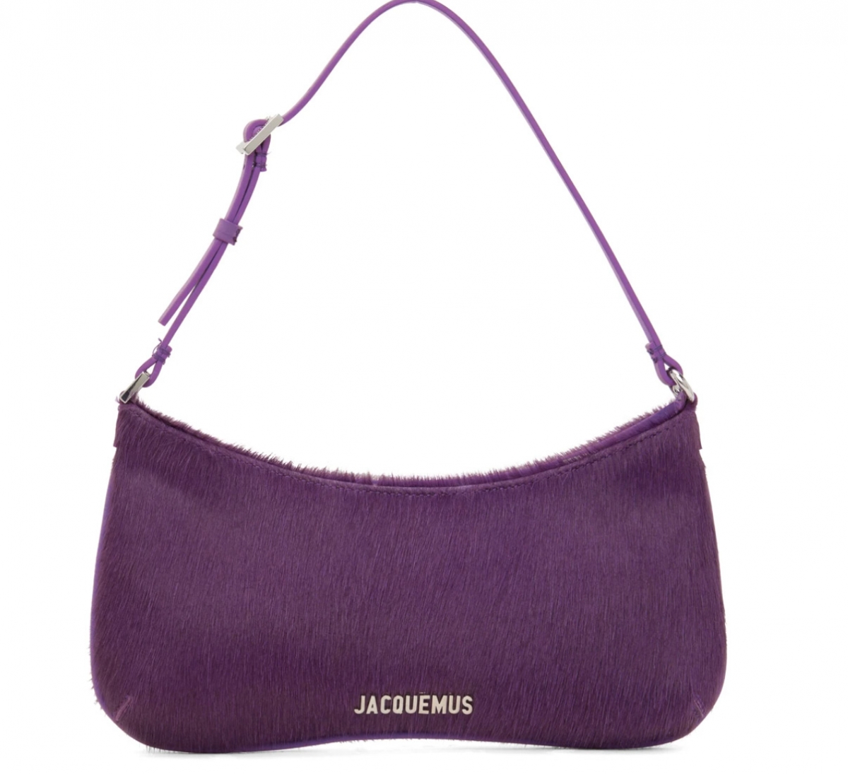 JACQUEMUS 紫色 Le Raphia 系列 Le Bisou 單肩包