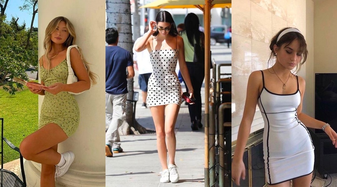 美式復古穿搭 ⎮ 包臀洋裝