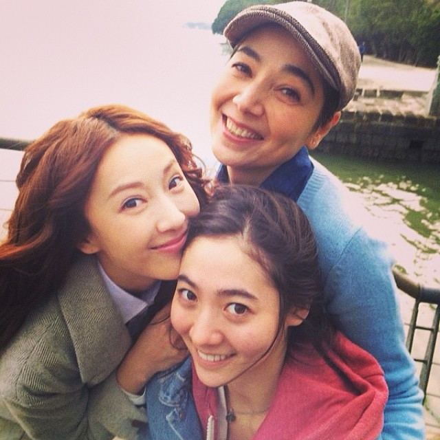 賴佩霞、隋棠和簡沛恩婆姑嫂三人感情好到令人好羨慕呢。