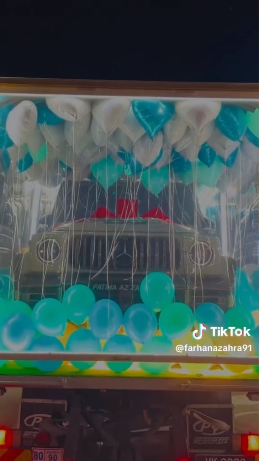 媽媽真送車子給女兒