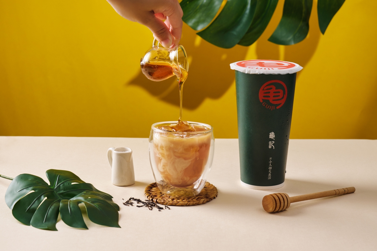 龜記Ｘ蜜蜂工坊「三韻奶茶」