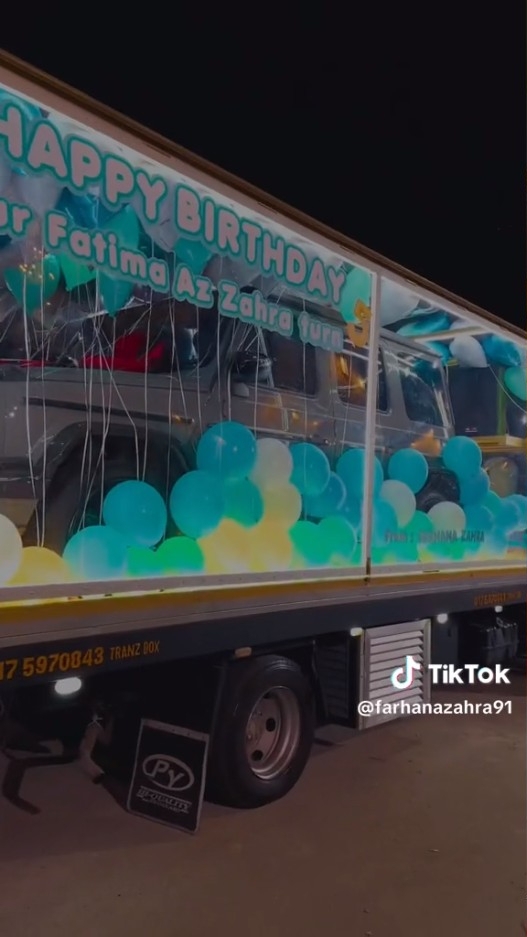 媽媽真送車子給女兒