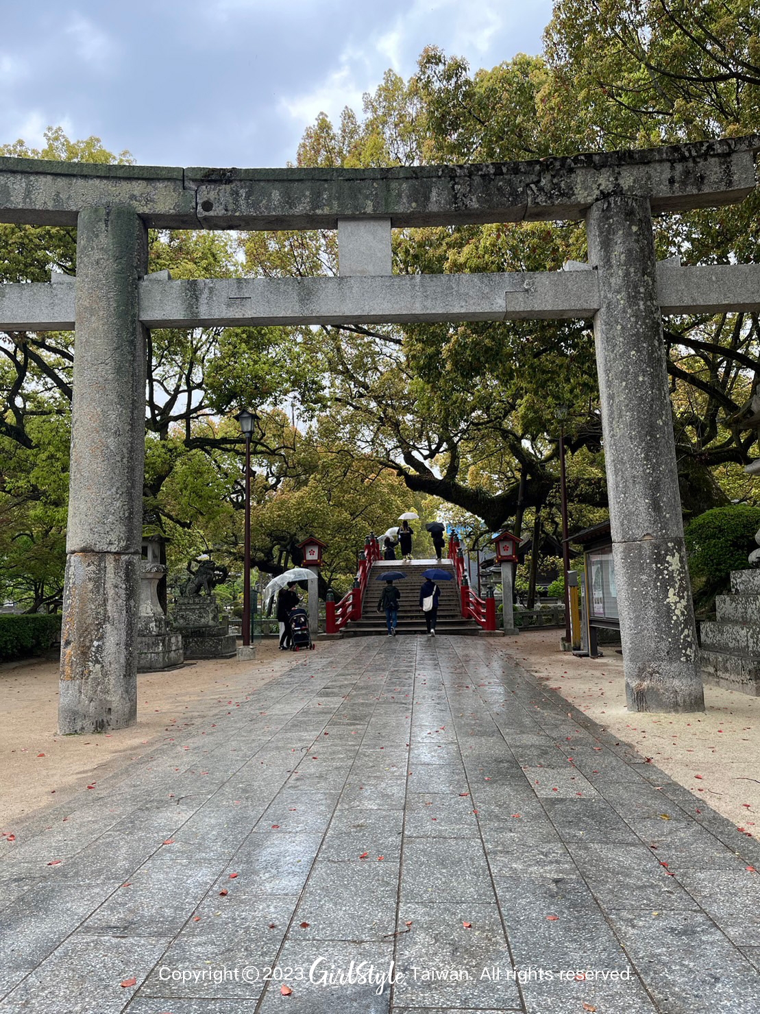 太宰府的紅橋是網美打卡景點