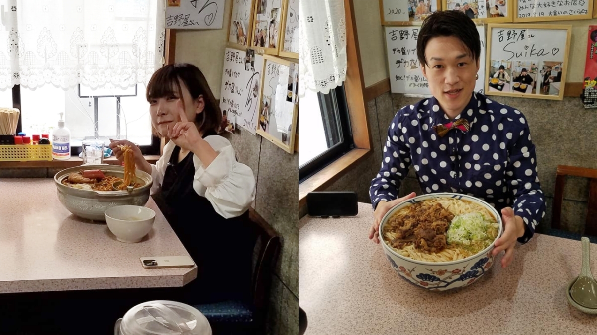 店內時常有人品嚐超盛餐點