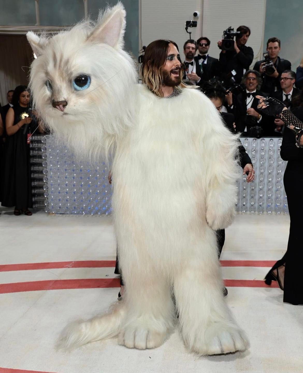 Jared Leto 角色扮演 Karl 的愛貓 Choupette。