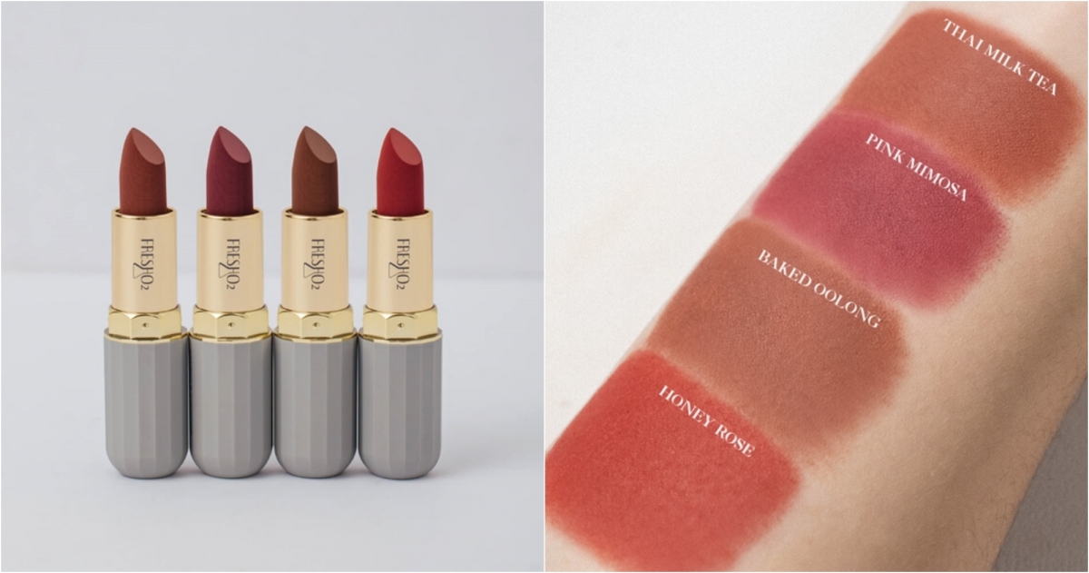 FreshO2 舒芙蕾濃醇絲絨唇膏，NT$399