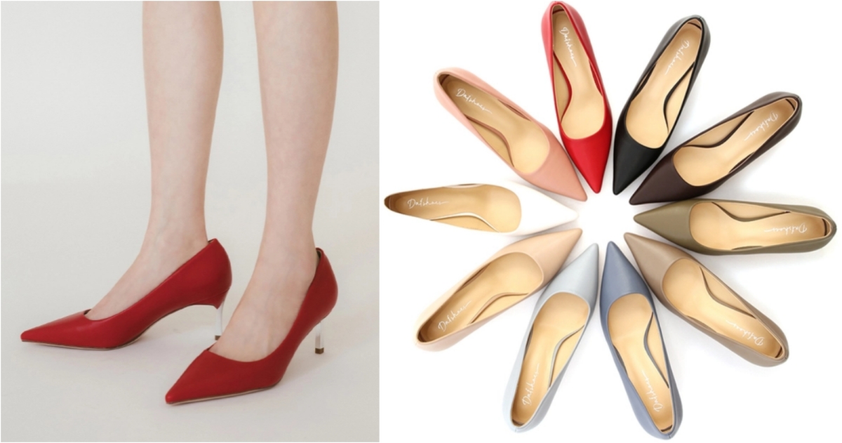 D+AF 美麗方程式.6cm素面尖頭高跟鞋,NT$1,980