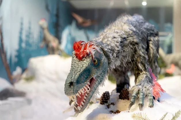 「侏羅紀×恐龍雪世界」打造零下空間