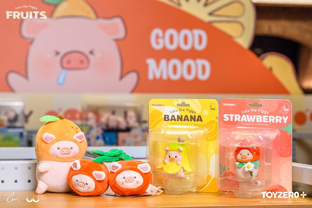 罐頭豬LuLu 「鮮甜多汁水果舖」:全新水果系列週邊