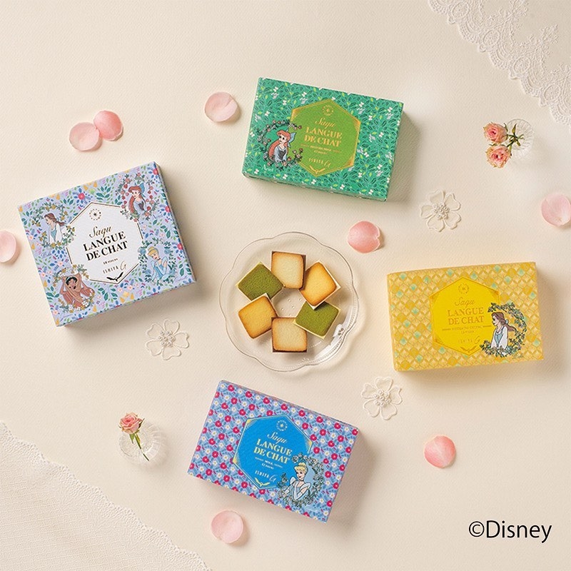 白色戀人新品牌「ISHIYA G」與迪士尼公主聯名,夢幻又唯美!