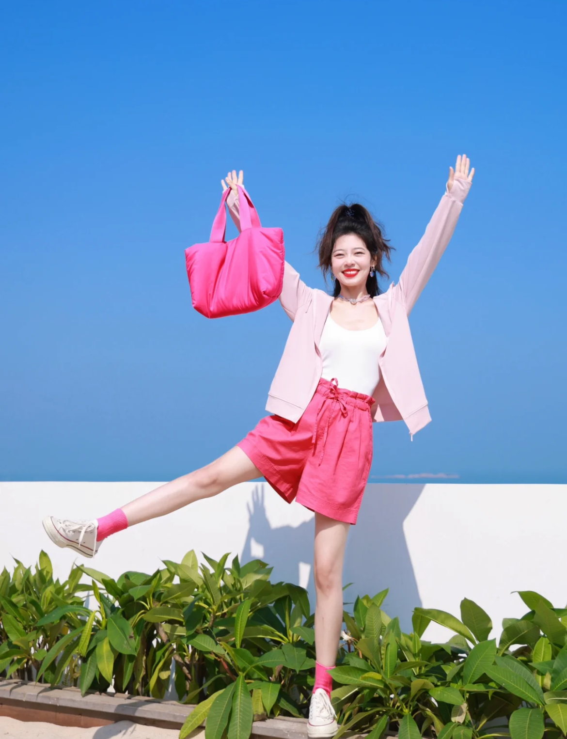 多巴胺穿搭攻略1:同類色搭配