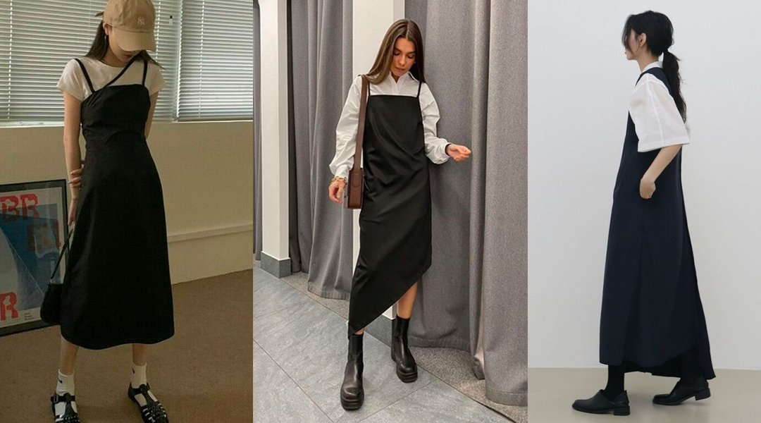 黑白配穿搭Look 3 