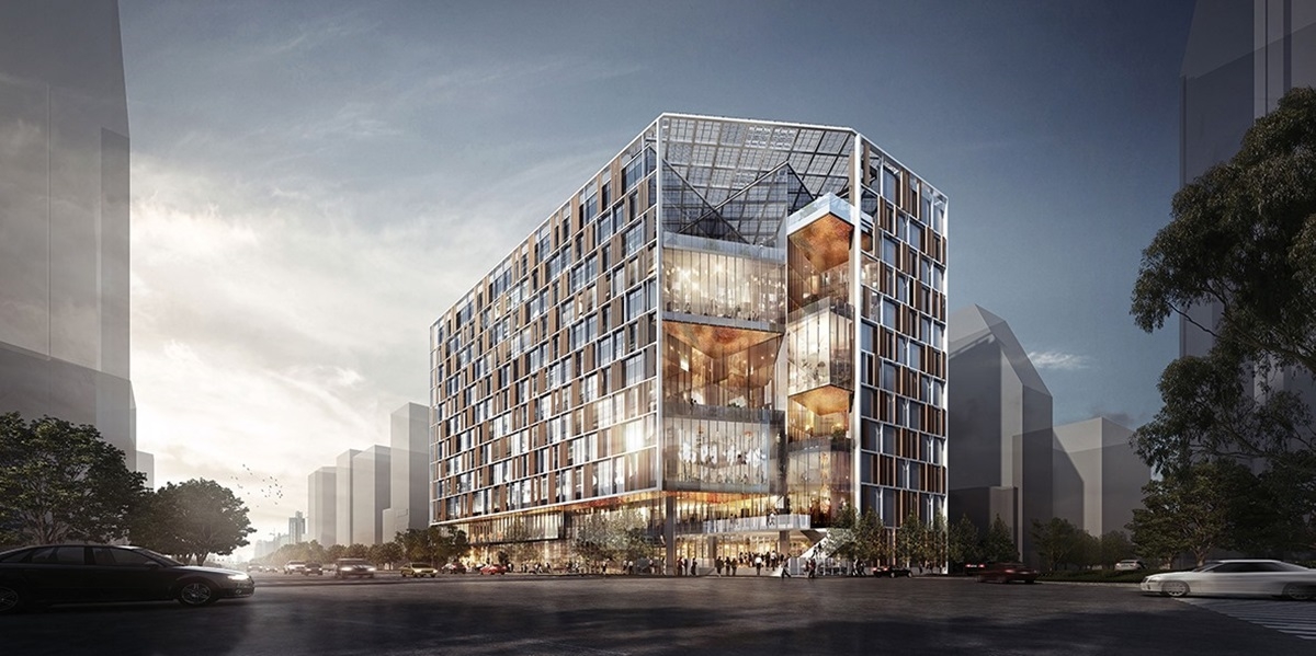 台北「南門市場」改建後示意圖