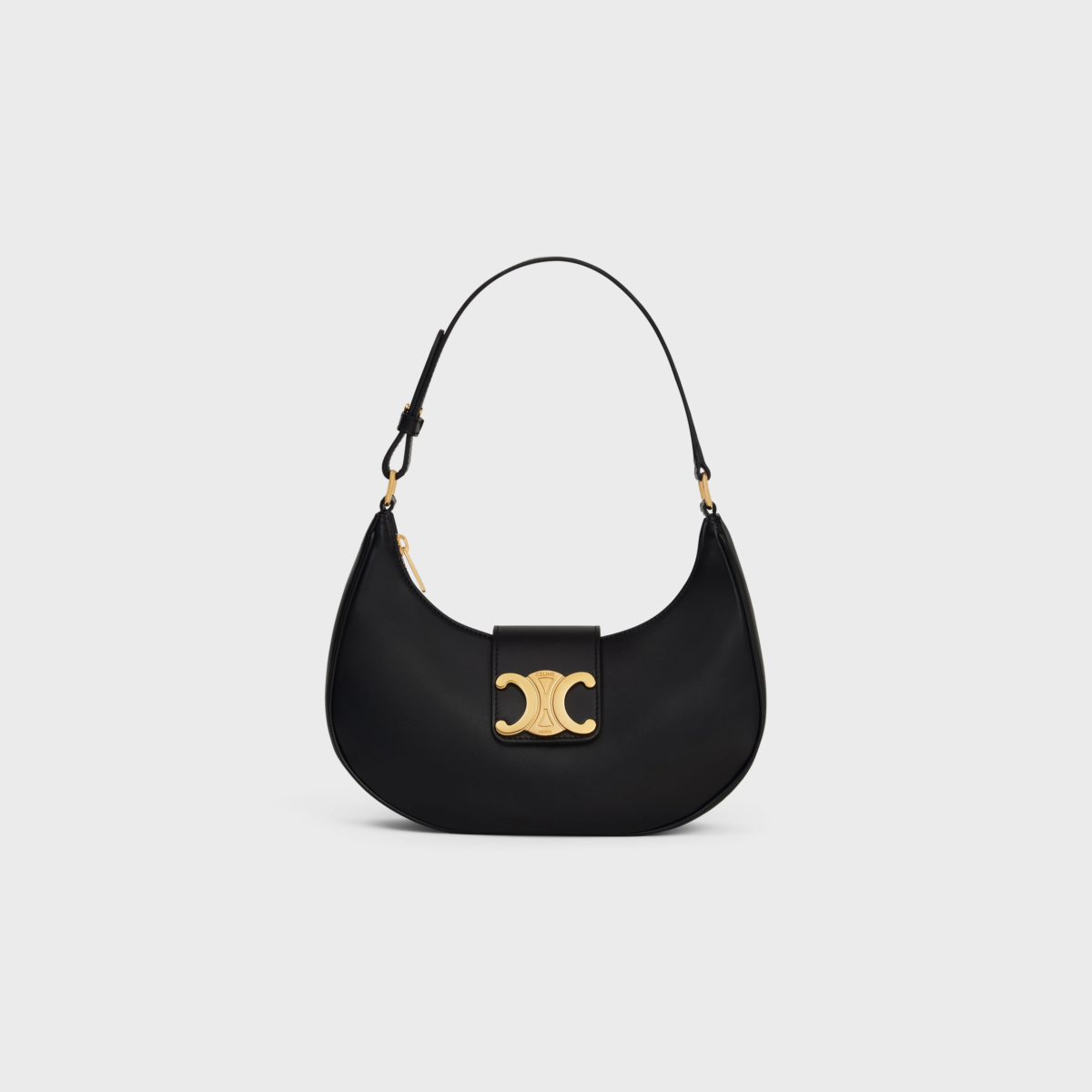 CELINE AVA TRIOMPHE黑色光滑小牛皮手袋,NT$85,000