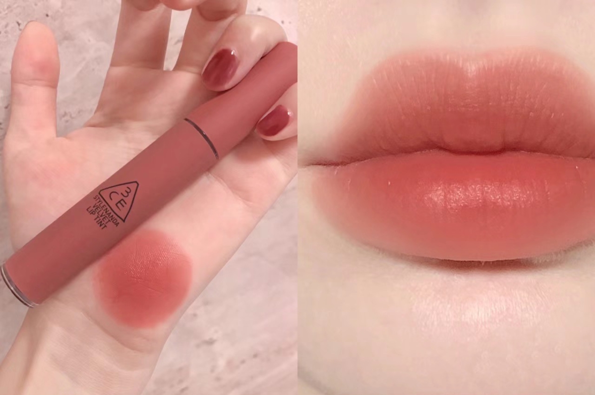 3CE絲絨唇釉 #figtachio