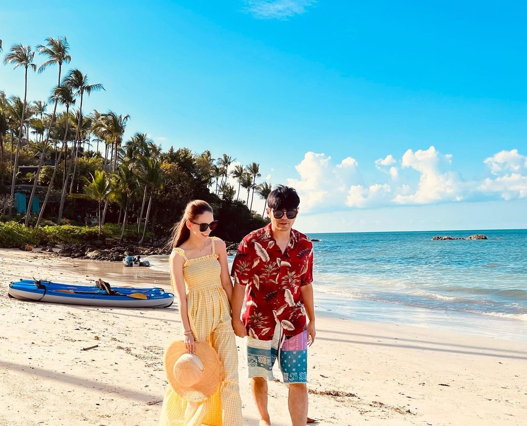 昆凌澳洲在娘家，夫婦倆都很喜歡當地的悠閒生活。