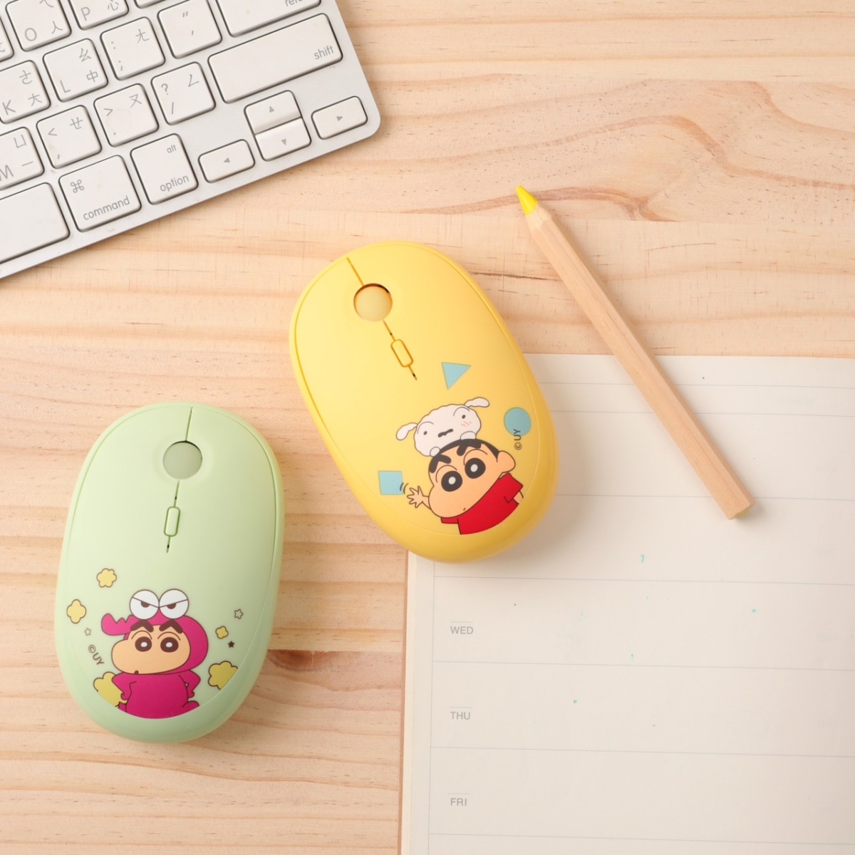 蠟筆小新無線滑鼠