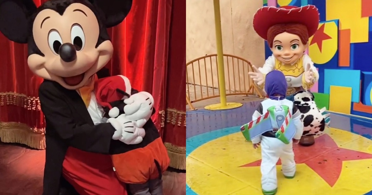 影音平台《TikTok》上就有位迪士尼的忠實粉絲,總是把小女兒打扮成迪士尼各個角色的模樣