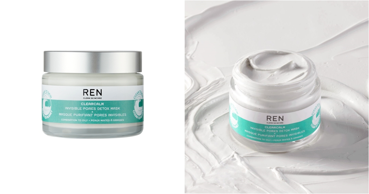 REN 控油平衡螺旋藻面膜 50ml，NT$1,500