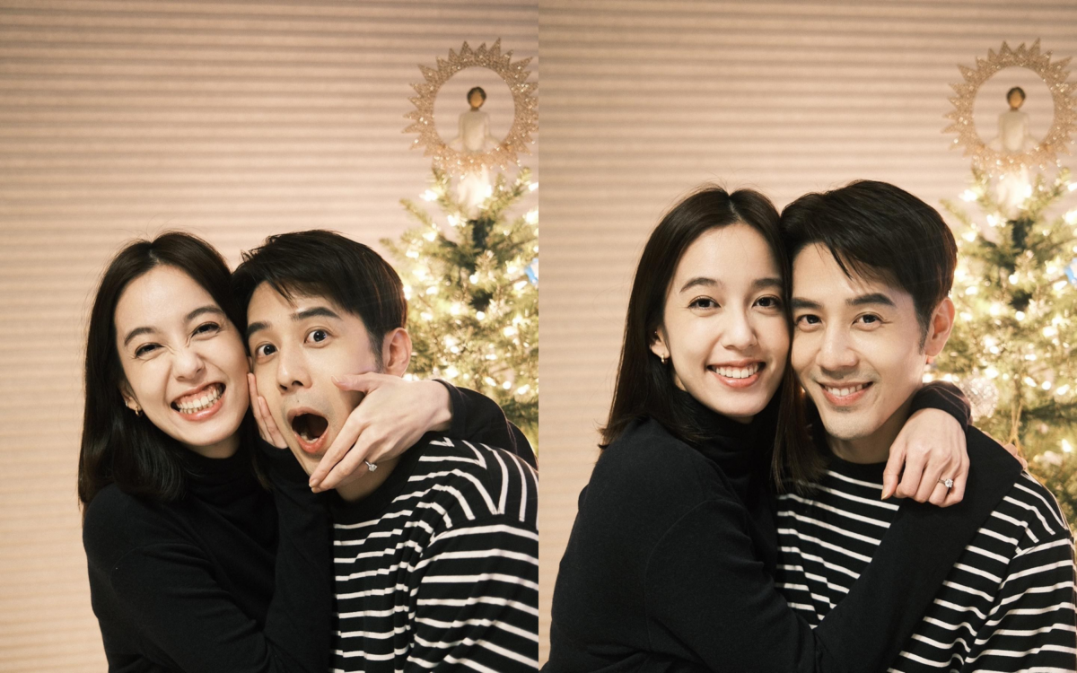 陳庭妮、胡宇威戀情終於修成正果。