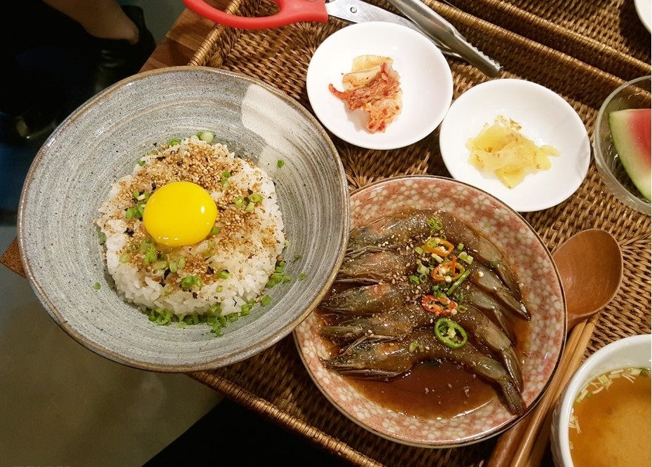 少年食堂的醬蝦可以一人用餐