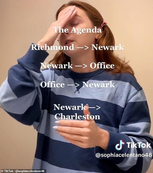 仔細計算住宿和飲食成本後,Sophia Celentano分析搭飛機通勤更省錢