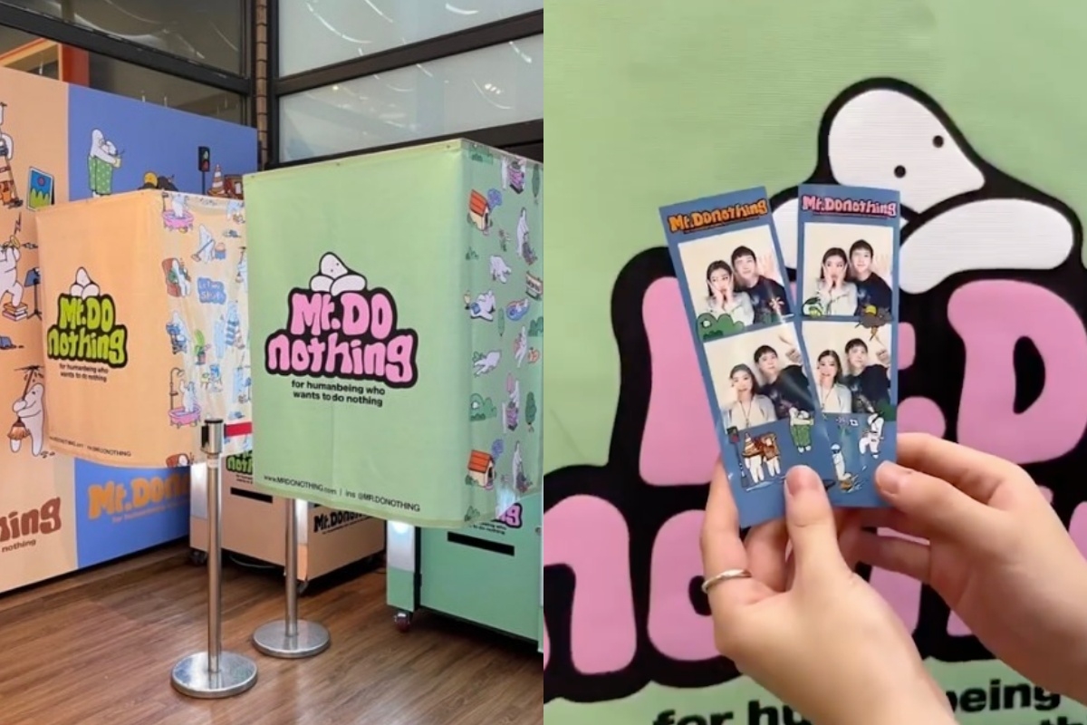 Mr. Donothing Pop-up Store拍貼機