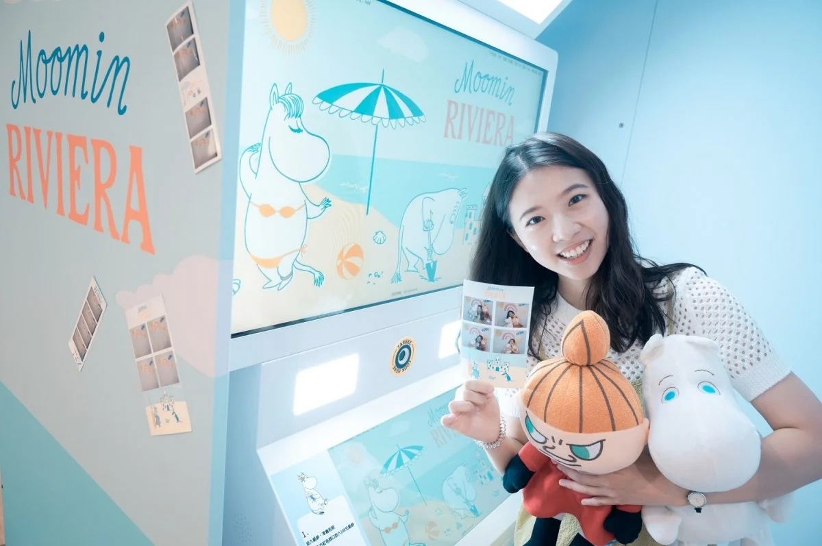 MOOMIN夏季時光快閃店:美顏拍貼機