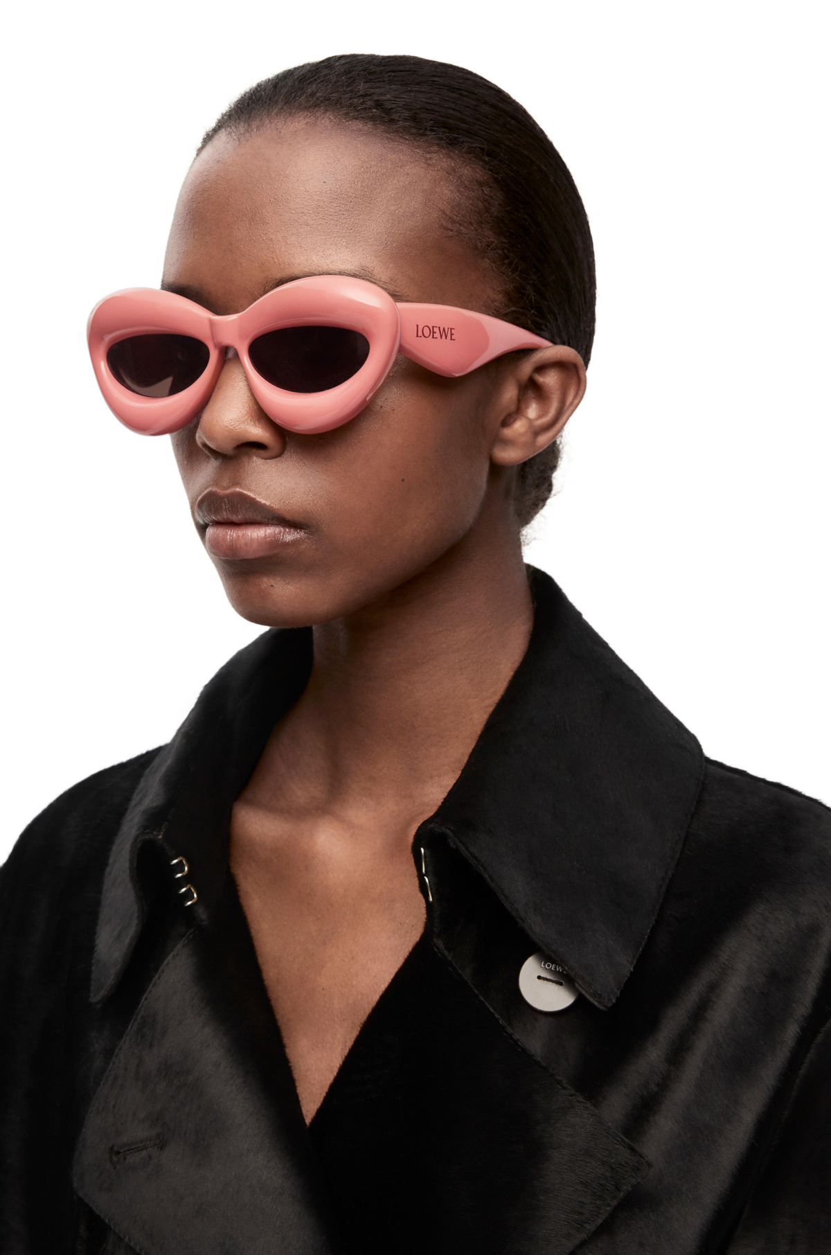 LOEWE Inflated cateye sunglasses in nylon