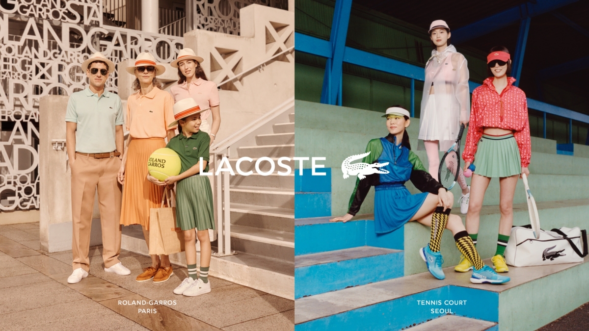 LACOSTE慶祝90周年推出全新品牌形象大片