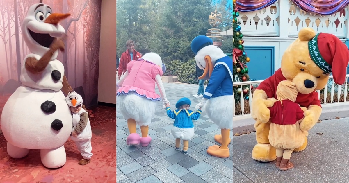 影音平台《TikTok》上就有位迪士尼的忠實粉絲,總是把小女兒打扮成迪士尼各個角色的模樣