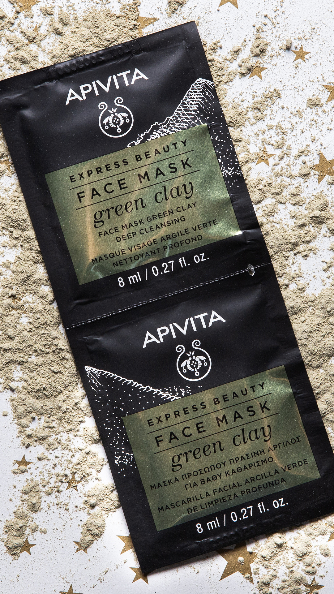 APIVITA 綠瓷土深層淨化面膜12x8ml ，NT$990