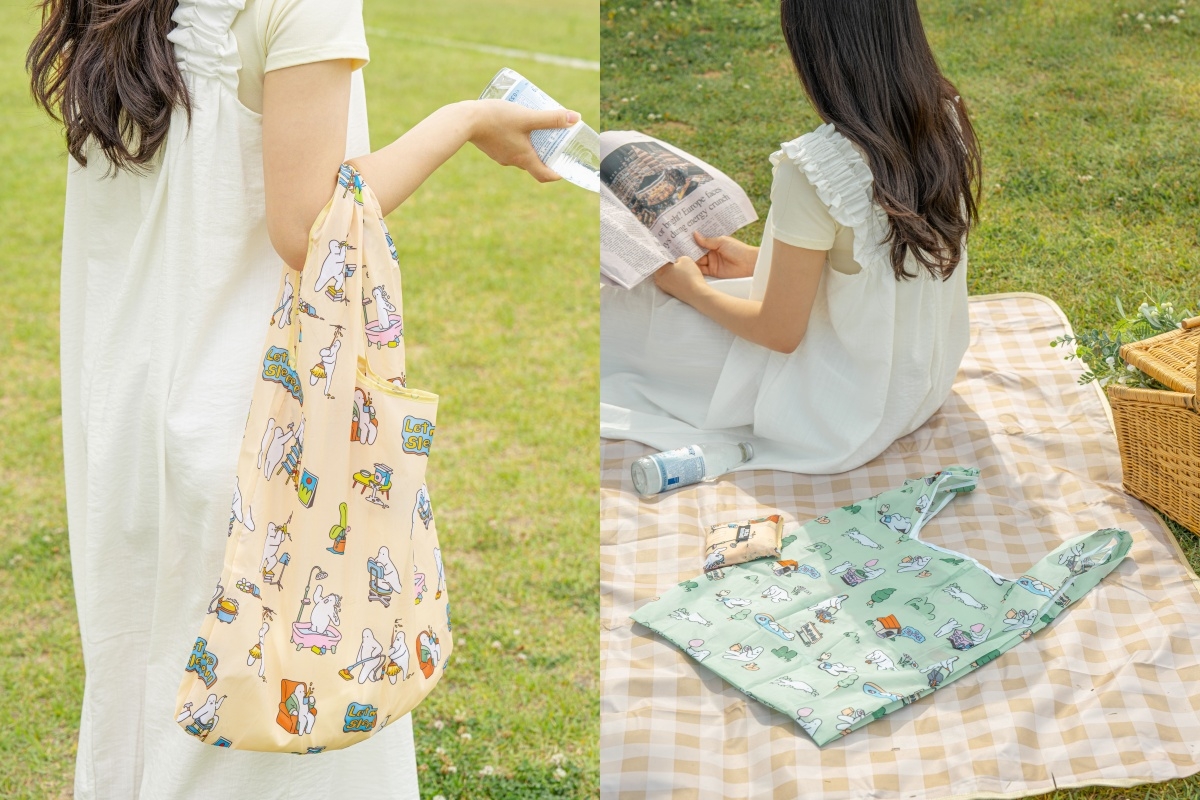 現在只要於展區消費滿2,000元,就會贈送Mr. Donothing的超萌購物袋