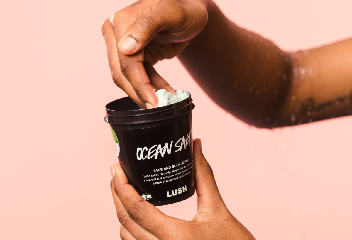 LUSH 海洋水晶磨砂膏120g,NT$700