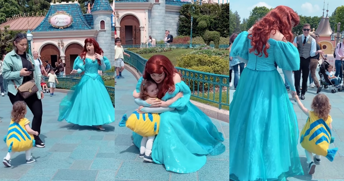 小比目魚終於遇見小美人魚